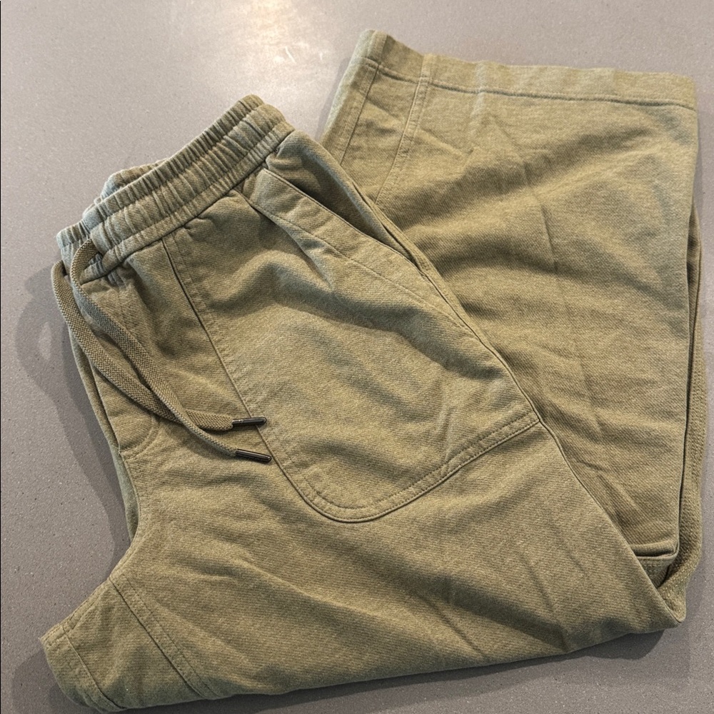 Athleta Olive Green Ankle Pants